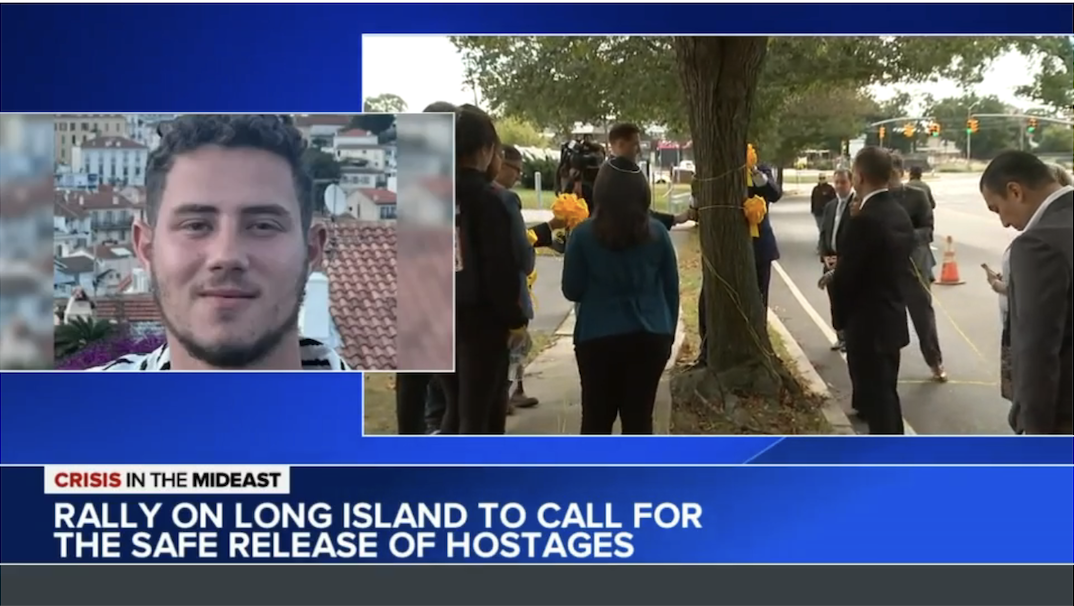 Family, Long Island officials rally for return of American hostages being held in Gaza